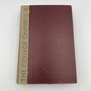 Vintage The College Omnibus 7th Edition 1961 Ed Leonard Dean Harcourt